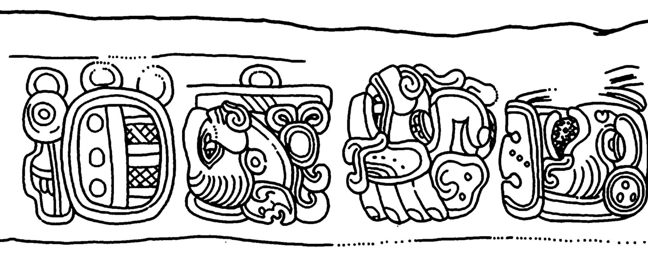 Copan, Papagayo, drawing