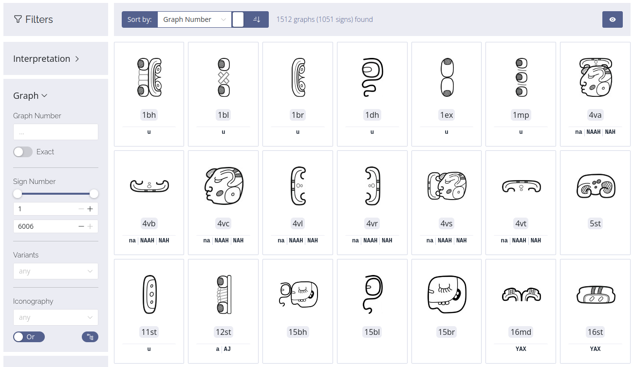Sign Catalog Screenshot
